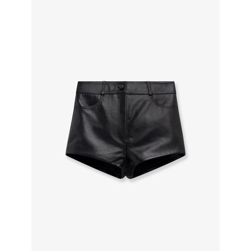 The Frankie Shop Women Loen Leather Shorts